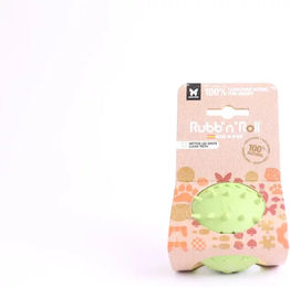 Martin Sellier Rubb N Roll Zahnball aus Naturkautschuk für Hunde in Grün 7 cm – Bild 1 von 2