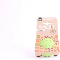 Produktbild von Martin Sellier Rubb N Roll Zahnball aus Naturkautschuk für Hunde in Grün 7 cm