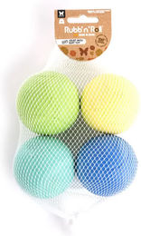 Produktbild von Martin Sellier Rubb'n Soft Kauspielzeug für Hunde bunt 4er Pack