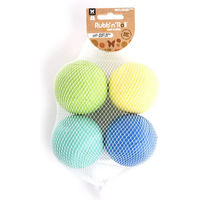 Produktbild von Martin Sellier Rubb'n Soft Kauspielzeug für Hunde bunt 4er Pack