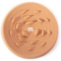 Produktbild von Martin Sellier Slow Feeder Hundenapf aus Silikon in Gelb oder Beige