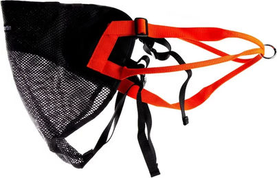 Produktbild von Martin Sellier Sportgeschirr für Hunde aus Nylon in Schwarz und Orange Größe S