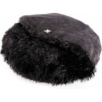 Produktbild von Martin Sellier Toudoudou Hundekissen rund aus Plüsch Schwarz 60 cm