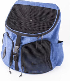 Produktbild von Martin Sellier Tragetasche Transportbox für Hund und Katze aus Polyester Blau