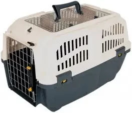 Produktbild von Martin Sellier Transportbox Open 2 für Hunde und Katzen aus Kunststoff für kleine und mittlere Tiere