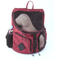 Produktbild von Martin Sellier Transportbox Rucksack für Hunde und Katzen in Rot klein