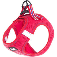 Produktbild von Martin Sellier Trio Hundegeschirr aus Mesh in Rot Größe L