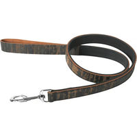 Produktbild von Martin Sellier Urban Tribe Doppelleine für Hunde aus Leder in Braun 25/50 cm