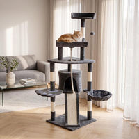 Produktbild von Mascot Europe Katzenkratzbaum aus Sisal in Grau 145 x 100 x 77 cm