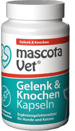 Produktbild von mascota vital Gelenk & Knochen Kapseln für Hunde und Katzen für alle Altersstufen