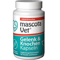 Produktbild von mascota vital Gelenk & Knochen Kapseln für Hunde und Katzen für alle Altersstufen