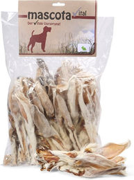 Mascota Vital Kaninchenohren mit Fell 500g Naturkauartikel für Hunde - 500 g – Bild 1 von 3