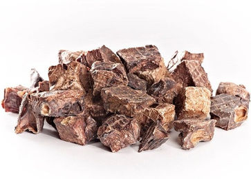 Produktbild von mascota vital Kausnack Hirsch-Lungenwürfel für Hunde Monoprotein Sensitive 200g