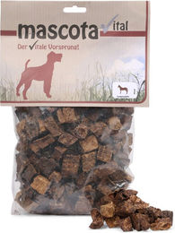 Produktbild von Mascota vital Kausnack Pferde-Lungenwürfel 200g - 200 g