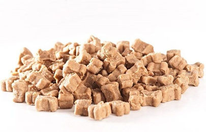 Produktbild von mascota vital Miniknochen Strauß getreidefrei Belohnungssnack 200g