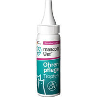 Produktbild von mascota vital Ohrenreiniger für Hunde und Katzen gegen Ohrmilben 50 ml