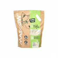 Produktbild von Mascow Tofustreu Vegan Katzenstreu 1500g - 8 x 1,5 kg