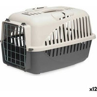 Produktbild von Mascow Transportbox für Kleintiere aus Kunststoff in Beige und Grau