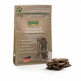 Masterfeed Hundeleckerli Trockenfleisch Känguru getreidefrei mit hohem Fleischanteil 500 g - 500 g – Bild 1 von 3