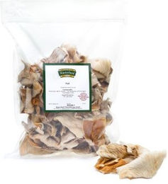 Produktbild von Masterfeed Naturkaukartikel Kaninchenhaut mit Fell 10 cm 500 g - 500 g