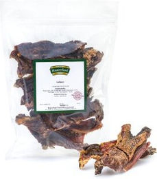 Produktbild von Masterfeed Rinderlefzen Kausnack für Hunde aus Rind getreidefrei und ohne Konservierungsstoffe 500 g