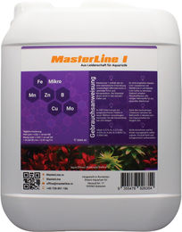 Masterline Aquariumpflanzendünger MasterLine I Mikronährstoff Kombidünger 5000 ml – Bild 1 von 3