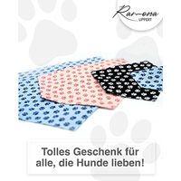Produktbild von MATE FOR DOGS Hunde Bandana Baumwolle Halstuch Blau Größe M