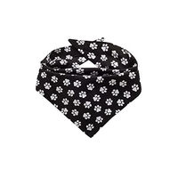 Produktbild von MATE FOR DOGS Hunde Bandana Halstuch aus Baumwolle Schwarz XS