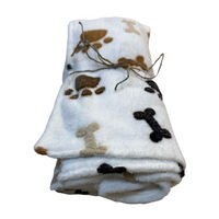 Produktbild von MATE FOR DOGS Hundedecke Gipsy aus Fleece als weiche Haustierdecke und Sofaschoner für Hunde und Katzen Größe S 50x70cm - 1 Stk.