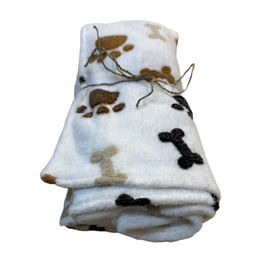 MATE FOR DOGS Hundedecke Gipsy aus Fleece als weiche Haustierdecke und Sofaschoner für Hunde und Katzen in XL 150x190cm - 150 cm – Bild 1 von 7