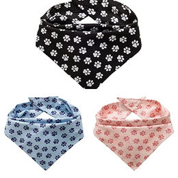 Produktbild von MATE FOR DOGS Hundehalstuch Bandana Dreieckstuch Schwarz Größe S