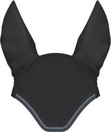 Produktbild von Matt Fliegenohren Decke aus Baumwolle Schwarz Größe L