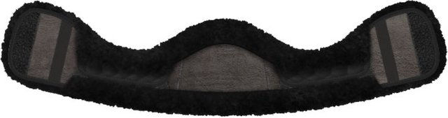 Produktbild von Mattes Lammfellbezug für Mondkurzgurt in Schwarz