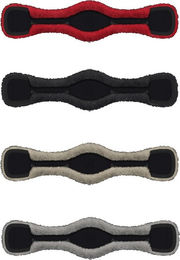 Mattes SlimLine Sattelgurt anatomisch elastisch aus Leder – Bild 1 von 1