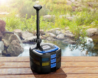 Mauk UV-C Kassetten Teichfilter-System Unterwasser Komplettset mit Pumpe und UV-Lampe – Bild 1 von 7