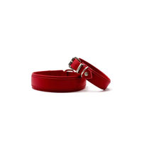 Produktbild von Maul Ledermanufaktur Leder-Halsband Klassik Soft Rot 50