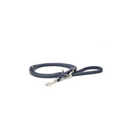 Produktbild von Maul Ledermanufaktur Rundleder-Leine Jeans Blau 4mm