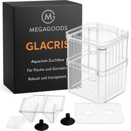 MAVURA Aquarium Zuchtbox aus Kunststoff für Fische und Garnelen transparent – Bild 1 von 4