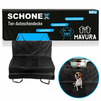 Produktbild von MAVURA Autoschondecke für Hunde in Schwarz 144x144 cm