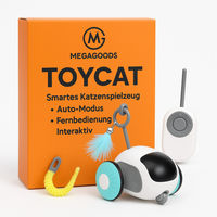 Produktbild von MAVURA Interaktives Katzenspielzeug mit Auto Modus und Fernbedienung in Weiß