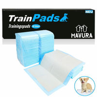 Produktbild von MAVURA TrainPads XXL Welpenunterlagen für Welpen 60x60cm 50 Stück - 50 x 60 cm
