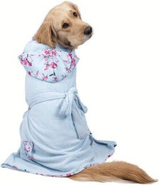 Max & Molly Bademantel Cherry Bloom Blau – Bild 1 von 3