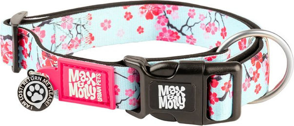 Max & Molly Gotcha! Hundehalsband mit Smart ID Cherry Bloom XS für sehr kleine Hunde aus gepolstertem Neopren wasserdicht und verstellbar - 1 Stk. – Bild 1 von 4