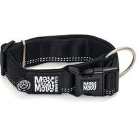Produktbild von Max & Molly Gotcha! Hundehalsband mit Smart ID, gepolstertes Neopren Halsband für große Hunde, Schwarz, 44-69cm