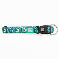 Produktbild von Max & Molly Gotcha! Hundehalsband Smart ID mit Neopren in Grau-Türkis Größe M