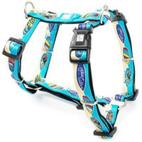 Produktbild von Max & Molly H-Geschirr Aloha Bunt XS aus Polyester