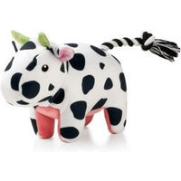 Produktbild von Max & Molly Huggles Hundespielzeug Kuh Claire aus Plüsch in Bunt