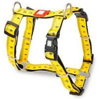 Produktbild von Max & Molly Hundegeschirr H-Form aus Neopren Ruler M Gelb Bunt