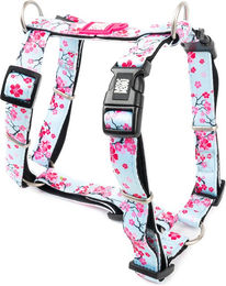 Max & Molly Hundegeschirr H-Form Cherry Bloom M gepolstert wasserabweisend – Bild 1 von 5