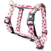 Produktbild von Max & Molly Hundegeschirr H-Form Strawberry Dream XS aus Neopren Rosa